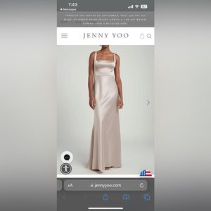 Ariana by Jenny Yoo. Worn once.